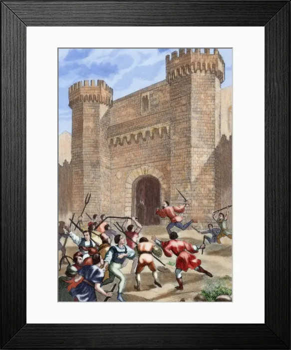 Framed Print : Revolt of peasants. Spain Framed Print : Revolt of peasants. Spain