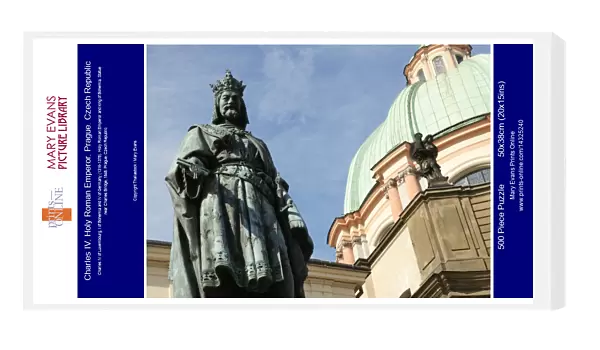 Charles IV. Holy Roman Emperor. Prague. Czech Republic