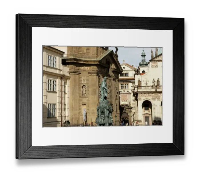 Framed Print : Charles IV. Holy Roman Emperor. Prague. Czech Republic Framed Print : Charles IV. Holy Roman Emperor. Prague. Czech Republic