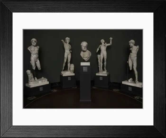 Framed Print : Carlsberg Glyptotek Museum. Room. Classical sculpture. Copen Framed Print : Carlsberg Glyptotek Museum. Room. Classical sculpture. Copen
