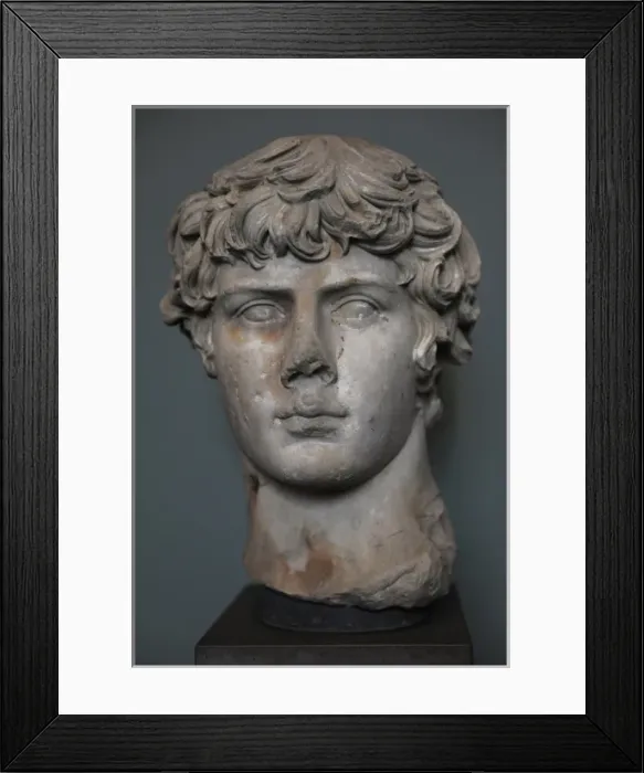 Framed Print : Antinous (110-130) Framed Print : Antinous (110-130)