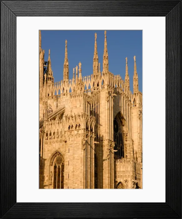 Framed Print : Italy. Milan Cathedral. Detail Framed Print : Italy. Milan Cathedral. Detail