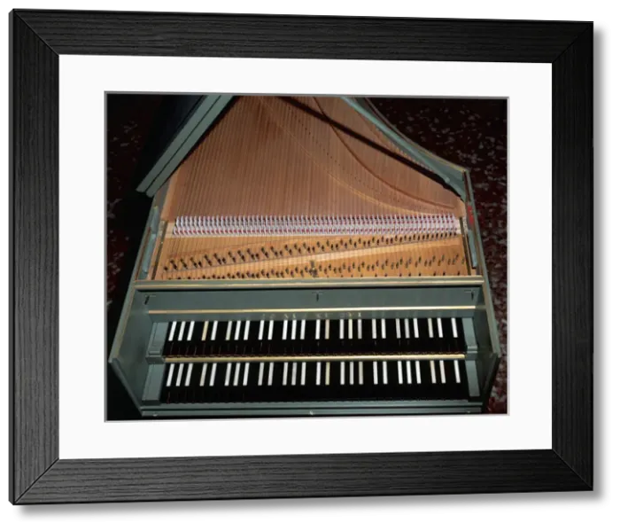 Framed Print : Harpsichord. Giuseppe Verdi Conservatory. Italy Framed Print : Harpsichord. Giuseppe Verdi Conservatory. Italy