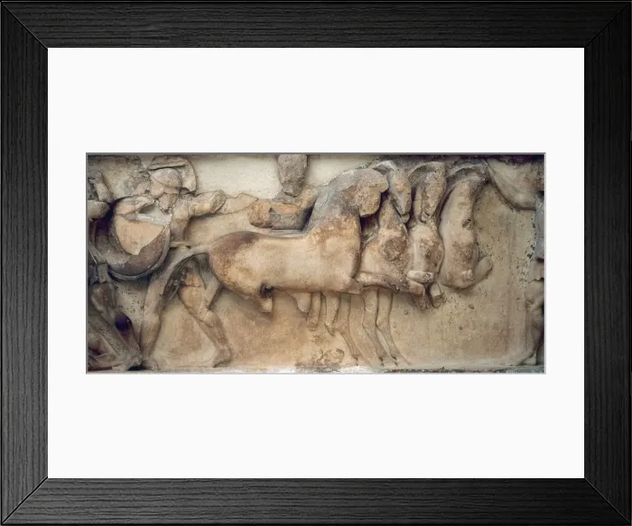 Framed Print : Siphnian Treasury. 530 BC. Greece
