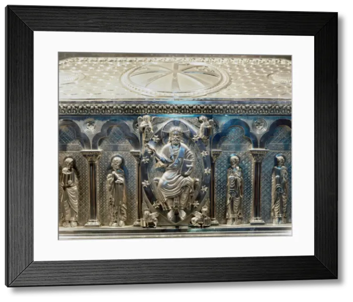Framed Print : Spain. Santiago de Compostela. Cathedral. The silver coffer Framed Print : Spain. Santiago de Compostela. Cathedral. The silver coffer