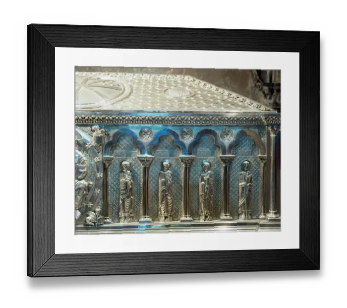 Framed Print : Spain. Galicia. Santiago de Compostela. Cathedral. The silve Framed Print : Spain. Galicia. Santiago de Compostela. Cathedral. The silve