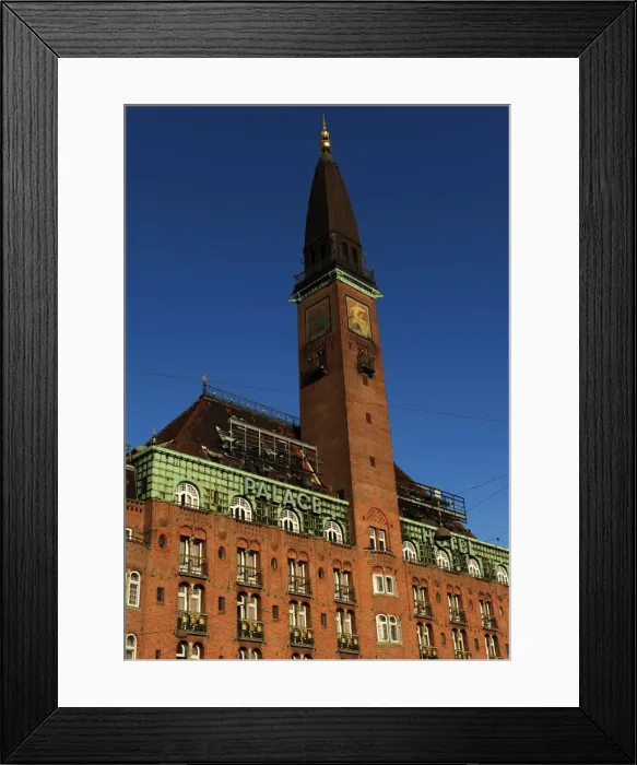 Framed Print : Denmark. Copenhagen. Palace Hotel. Exterior Framed Print : Denmark. Copenhagen. Palace Hotel. Exterior