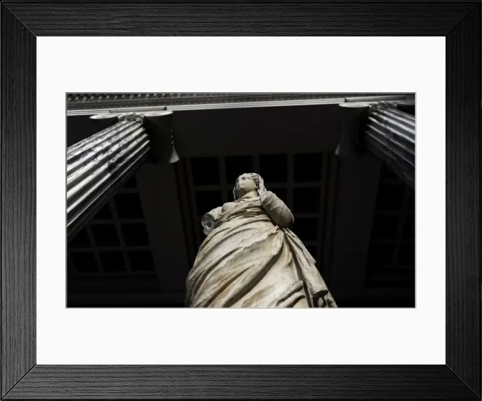 Framed Print : Roman Art. The Mater Familias or Matrona. Statue. Ny Carlsbe Framed Print : Roman Art. The Mater Familias or Matrona. Statue. Ny Carlsbe