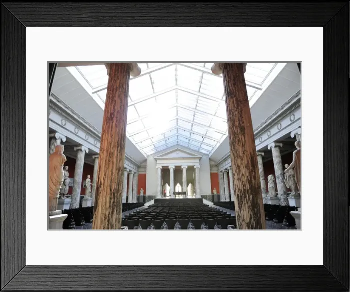 Framed Print : Ny Carlsberg Glyptotek. Hall. Copenhagen. Denmark Framed Print : Ny Carlsberg Glyptotek. Hall. Copenhagen. Denmark