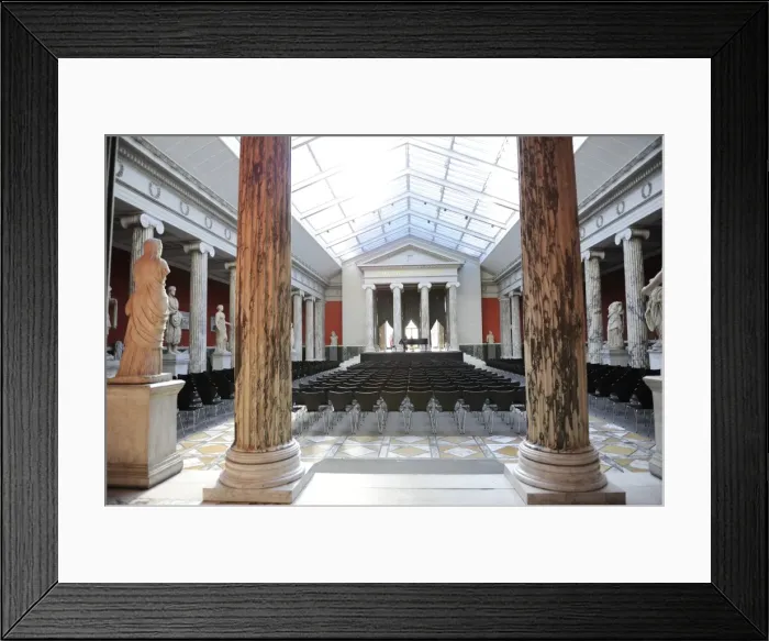 Framed Print : Ny Carlsberg Glyptotek. Hall. Copenhagen. Denmark Framed Print : Ny Carlsberg Glyptotek. Hall. Copenhagen. Denmark