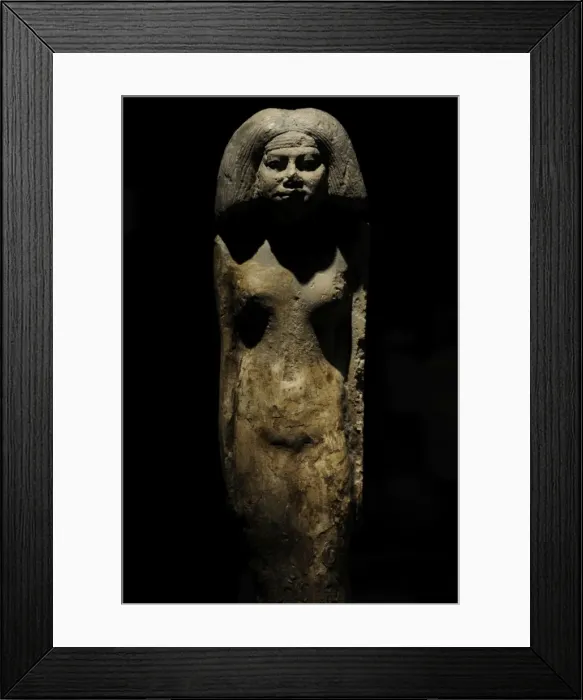 Framed Print : Egyptian Art. Noblewoman. C. 2350-2250 B. C. Ny Carlsberg Gly Framed Print : Egyptian Art. Noblewoman. C. 2350-2250 B. C. Ny Carlsberg Gly