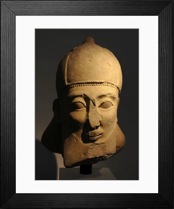 Framed Print : Ancient Art. Mediterranean. Priest or King. Votive. Ny Carls Framed Print : Ancient Art. Mediterranean. Priest or King. Votive. Ny Carls