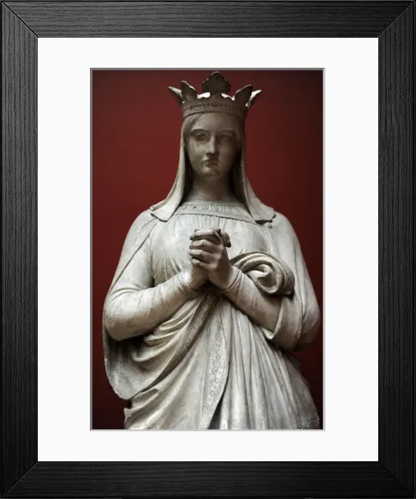 Framed Print : Hernan Wilhelm Bissen (1798-1868). Dagmar of Bohemia (1186 Framed Print : Hernan Wilhelm Bissen (1798-1868). Dagmar of Bohemia (1186