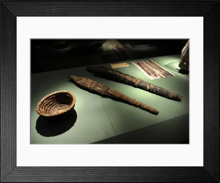 Framed Print : Small basket. Probably roman period. Egypt Framed Print : Small basket. Probably roman period. Egypt