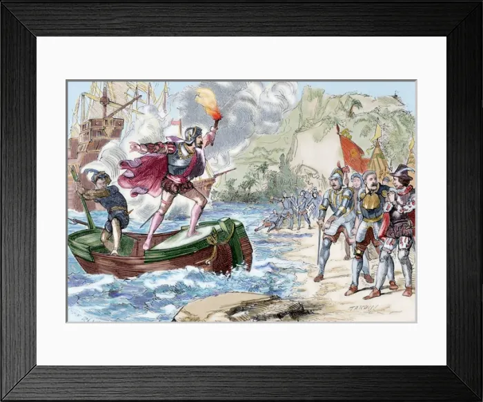 Framed Print : Juan de Escalante ( Framed Print : Juan de Escalante (