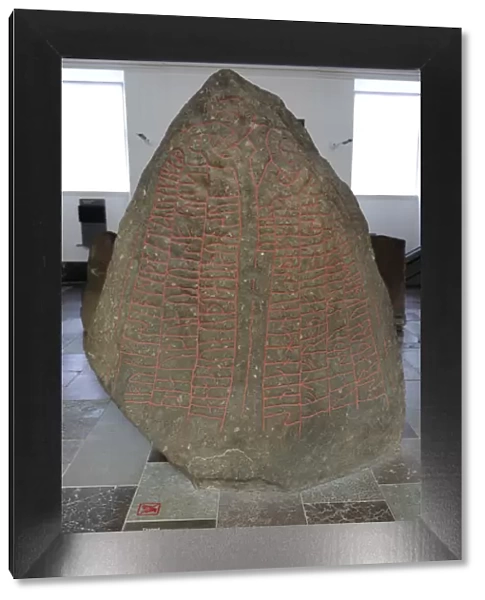 Viking Age. Runestone. Tirsted. 10th century AD. National M