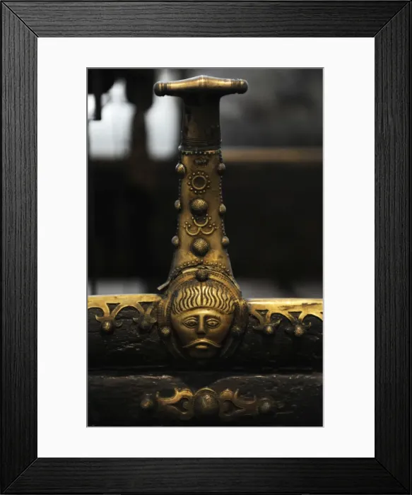 Framed Print : Prehistory. The Early Iron Age. The Dejbjerg Wagon. Ornament Framed Print : Prehistory. The Early Iron Age. The Dejbjerg Wagon. Ornament