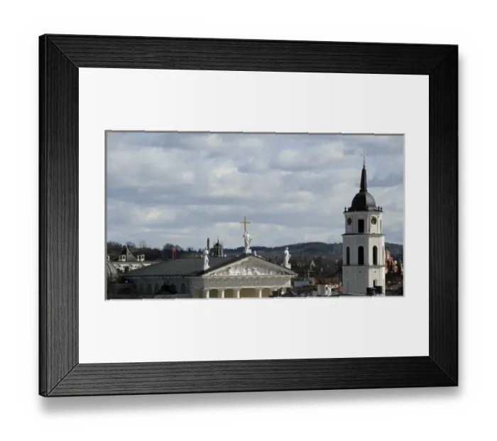Framed Print : The Vilnius Cathedral. Lithuania Framed Print : The Vilnius Cathedral. Lithuania