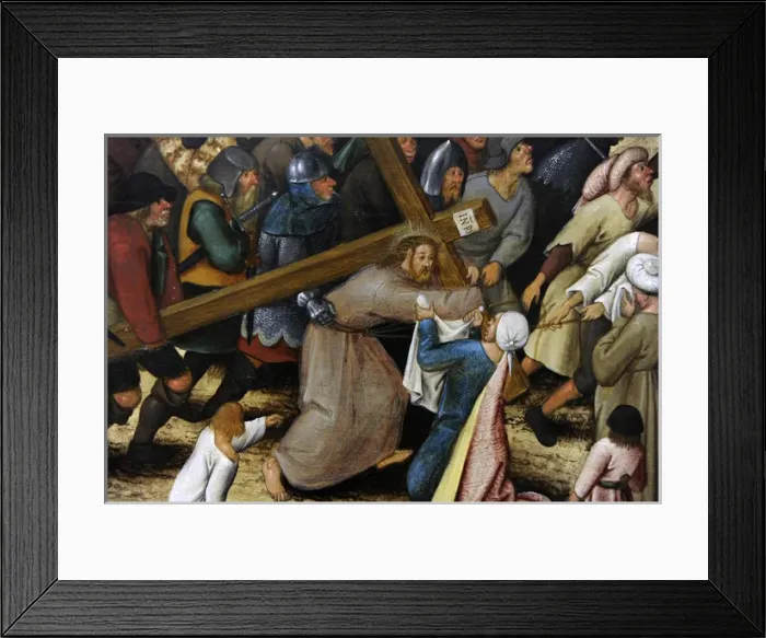 Framed Print : The Procession to Calvary, 1602, by Pieter Brueghel the Youn Framed Print : The Procession to Calvary, 1602, by Pieter Brueghel the Youn