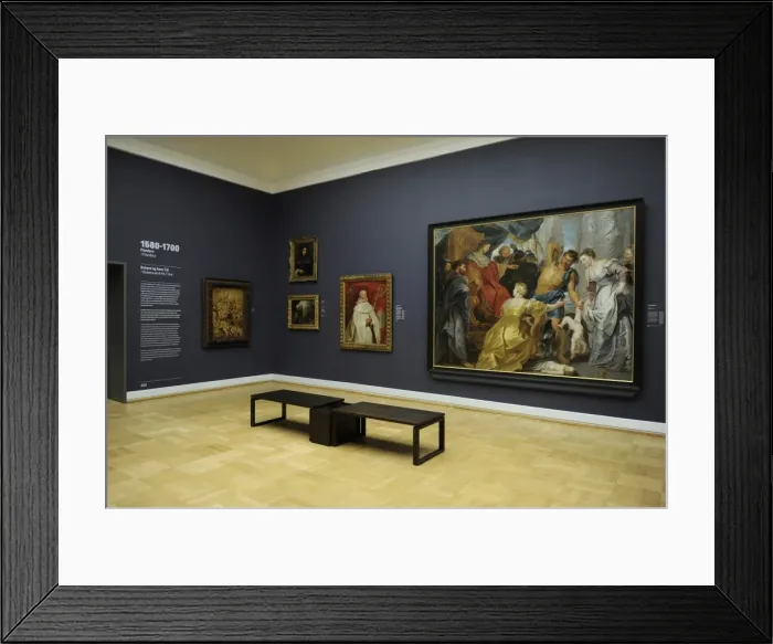 Framed Print : National Museum of Art. Copenhagen. Interior Framed Print : National Museum of Art. Copenhagen. Interior