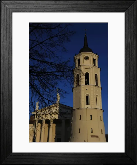 Framed Print : The Vilnius Cathedral. Lithuania Framed Print : The Vilnius Cathedral. Lithuania
