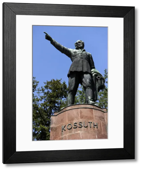 Framed Print : Kossuth Memorial, 1952. By Zsigmond Kisfaludi Strobl (1884-1 Framed Print : Kossuth Memorial, 1952. By Zsigmond Kisfaludi Strobl (1884-1