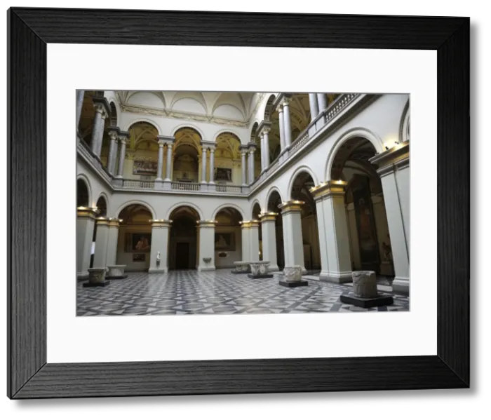 Framed Print : Museum of Fine Arts. Interior. Budapest Framed Print : Museum of Fine Arts. Interior. Budapest