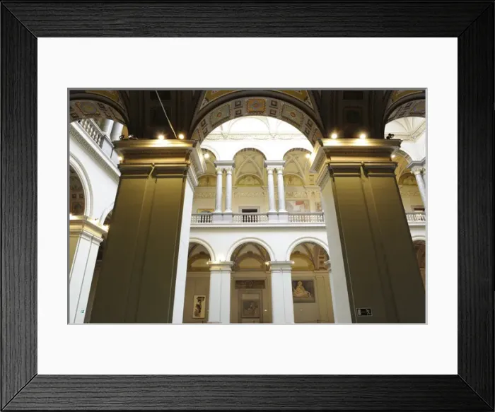 Framed Print : Museum of Fine Arts. Interior. Budapest Framed Print : Museum of Fine Arts. Interior. Budapest