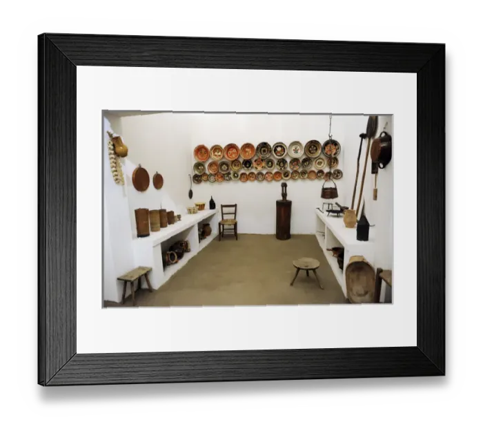 Framed Print : House from Sarkoz region. 19th century. Hungary Framed Print : House from Sarkoz region. 19th century. Hungary