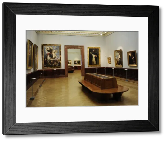 Framed Print : Museum of Fine Arts. Interior. Budapest Framed Print : Museum of Fine Arts. Interior. Budapest