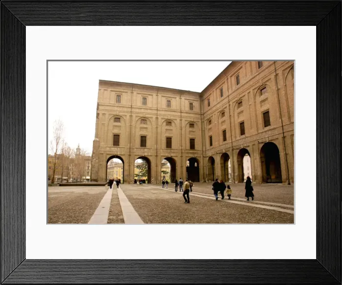 Framed Print : Parma. Pilotta Palace. Exterior Framed Print : Parma. Pilotta Palace. Exterior