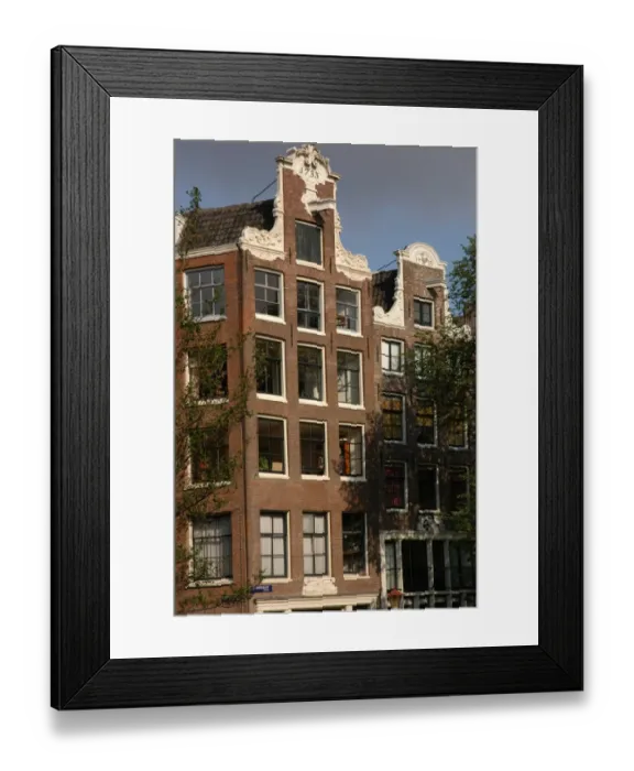 Framed Print : Typical houses. Amsterdam Framed Print : Typical houses. Amsterdam