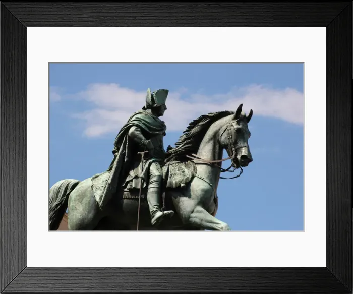 Framed Print : Frederick the Great (1712-1786), King of Prussia (1740-1786) Framed Print : Frederick the Great (1712-1786), King of Prussia (1740-1786)