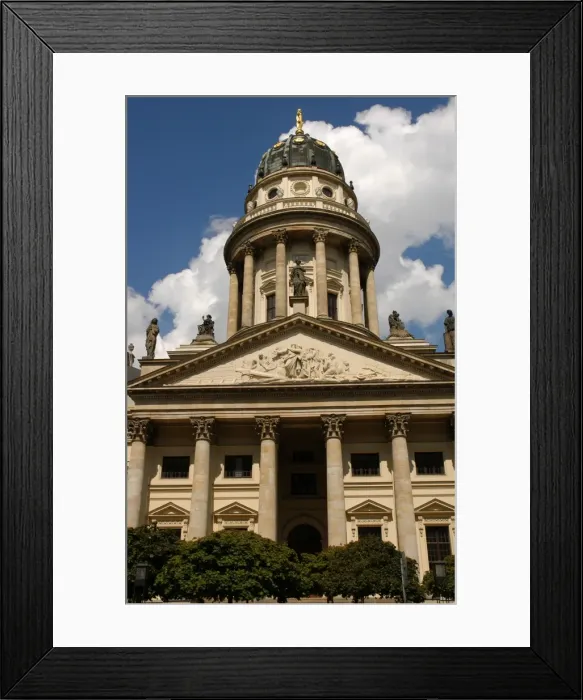 Framed Print : Germany. Berlin. German Church (Deutscher Dom). 18th century Framed Print : Germany. Berlin. German Church (Deutscher Dom). 18th century