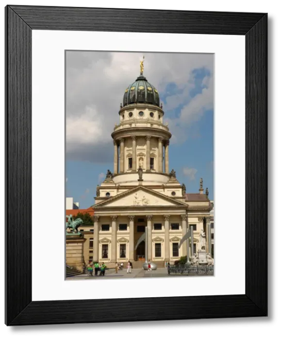 Framed Print : Germany. Berlin. German Church (Deutscher Dom). 18th century Framed Print : Germany. Berlin. German Church (Deutscher Dom). 18th century