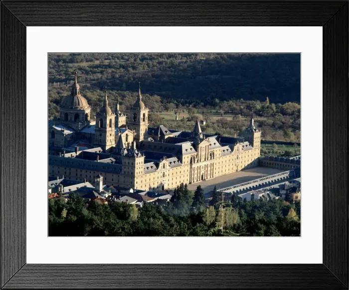 Framed Print : Royal Seat of San Lorenzo de El Escorial. Madrid. Spain Framed Print : Royal Seat of San Lorenzo de El Escorial. Madrid. Spain