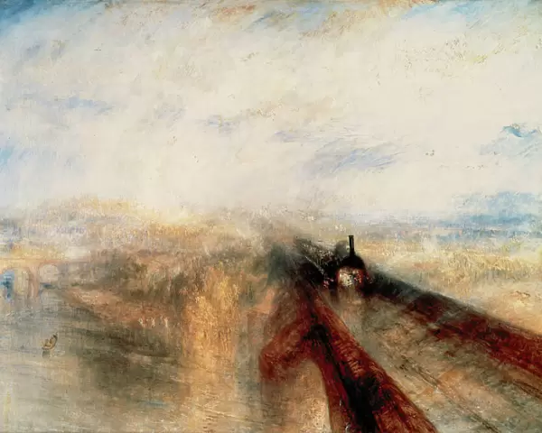 J. M. W. Turner (1775-1851). British painter. Rain, Steam an
