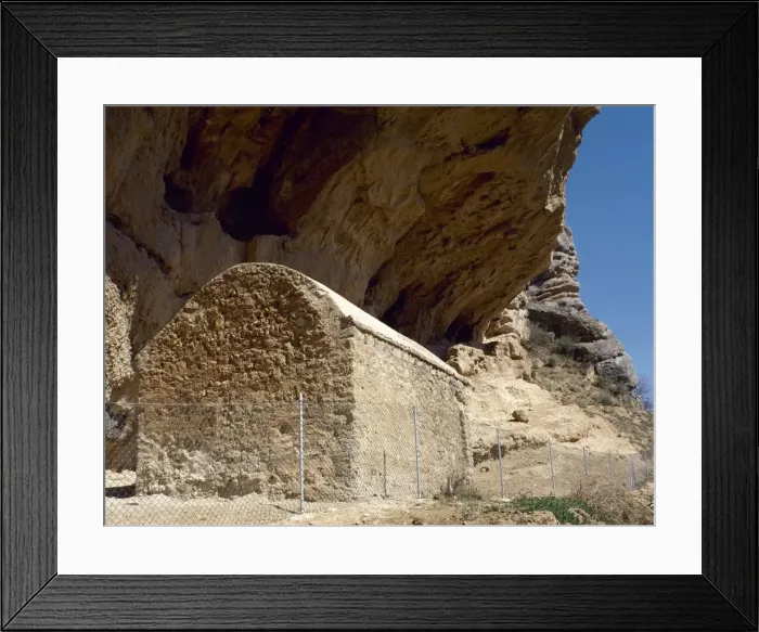 Framed Print : Spain. La Rioja. Viguera. Hermitage of San Esteban Framed Print : Spain. La Rioja. Viguera. Hermitage of San Esteban