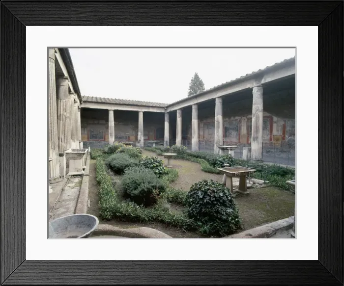 Framed Print : Italy. Pompeii. House of Vetti. Domus. 1st century AD. Peris Framed Print : Italy. Pompeii. House of Vetti. Domus. 1st century AD. Peris