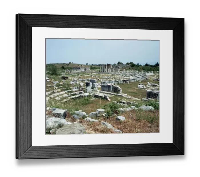 Framed Print : Greek art. Asia Minor. Miletus. The senate building or Boule Framed Print : Greek art. Asia Minor. Miletus. The senate building or Boule