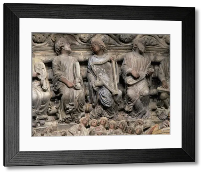 Framed Print : Spain. Galicia. Santiago de Compostela. Cathedral. The Porti Framed Print : Spain. Galicia. Santiago de Compostela. Cathedral. The Porti