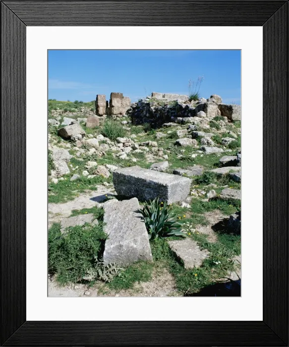 Framed Print : Syria. Ugarit. Ancient port city on the eastern Mediterranea Framed Print : Syria. Ugarit. Ancient port city on the eastern Mediterranea