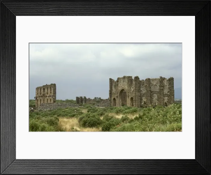 Framed Print : Aspendos. The civil Basilica Framed Print : Aspendos. The civil Basilica