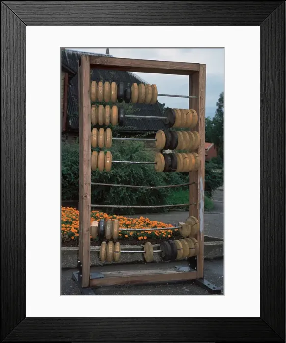 Framed Print : Abacus, also called a counting frame. Cesis. Latvia Framed Print : Abacus, also called a counting frame. Cesis. Latvia