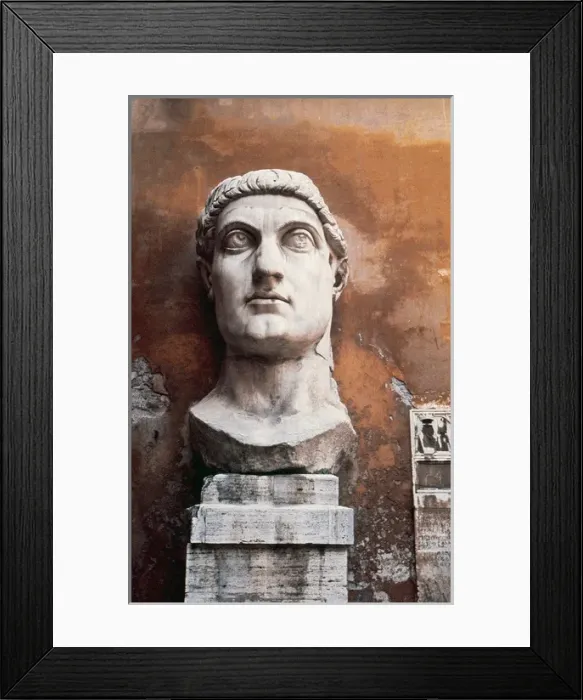 Framed Print : Constantine the Great. Roman Emperor from 306-337. Constanti Framed Print : Constantine the Great. Roman Emperor from 306-337. Constanti