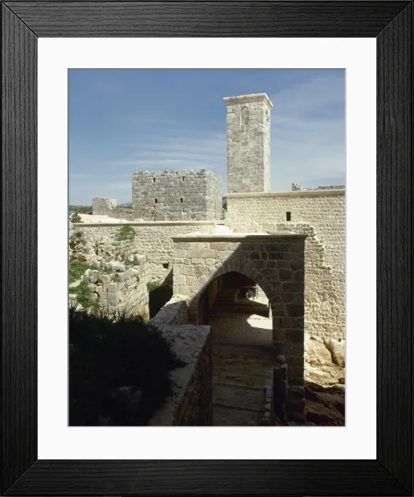 Framed Print : Syria. Saladin Castle Framed Print : Syria. Saladin Castle