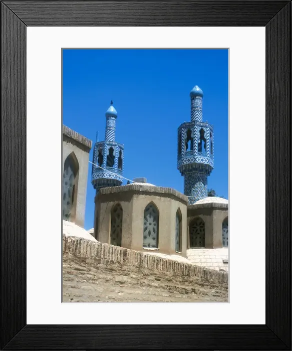 Framed Print : Iran. Mahan. Mausoleum of the great sufi leader Shah Ne emat Framed Print : Iran. Mahan. Mausoleum of the great sufi leader Shah Ne emat