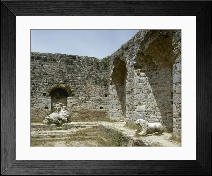 Framed Print : Miletus. Baths of Faustina Framed Print : Miletus. Baths of Faustina
