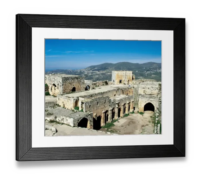 Framed Print : Syria. Krak des Chevaliers Framed Print : Syria. Krak des Chevaliers