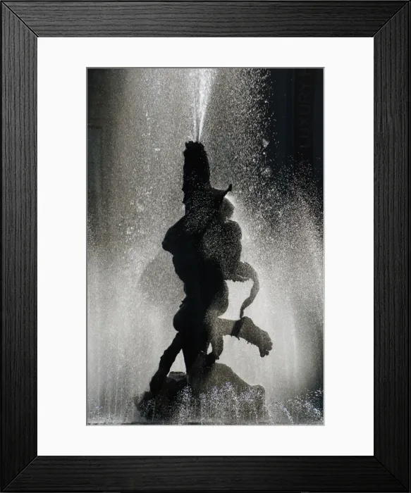 Framed Print : Italy. Rome. Fountain of the Nayades. 19th-20th centuries Framed Print : Italy. Rome. Fountain of the Nayades. 19th-20th centuries